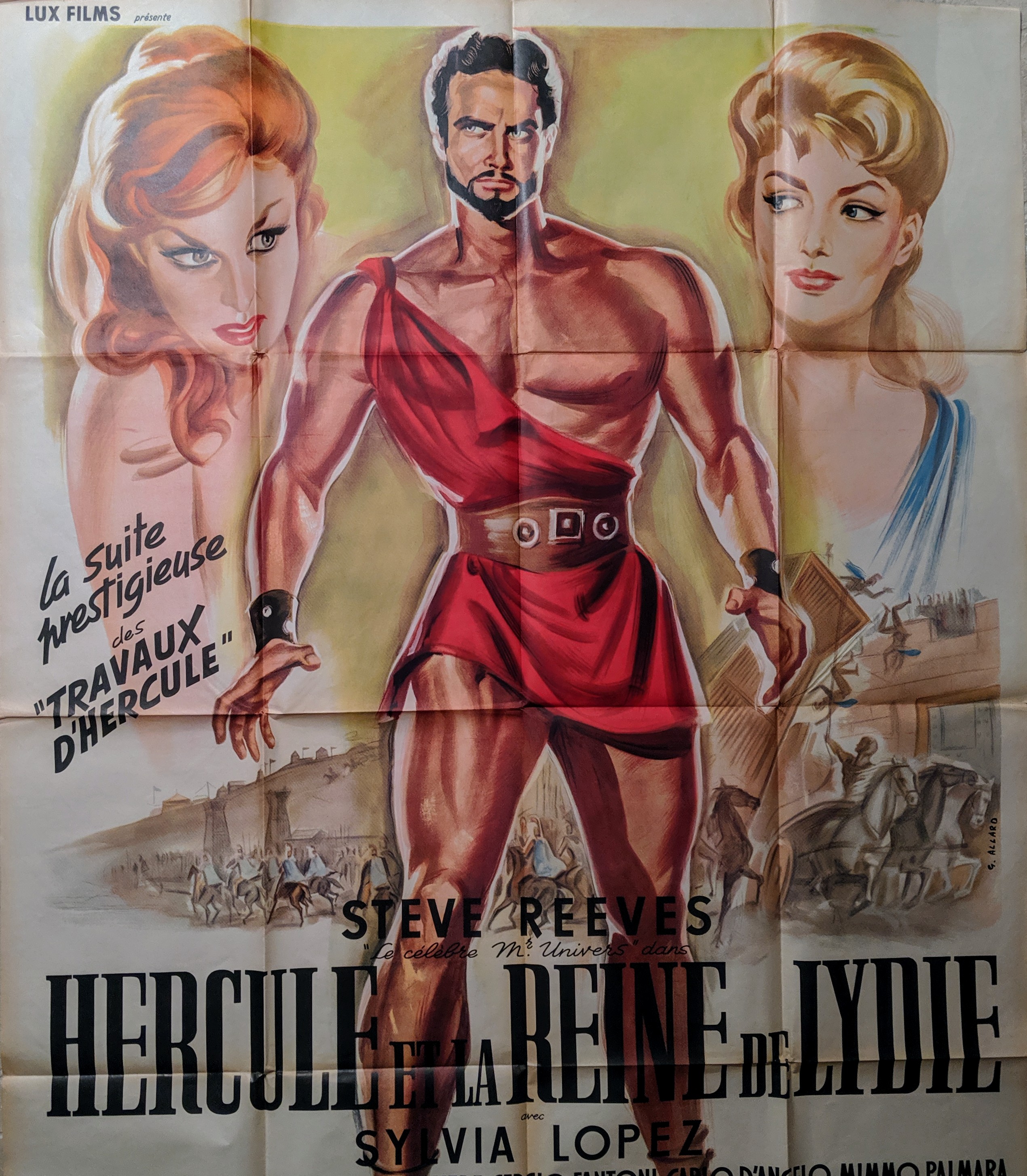 Hercule Et La Reine De Lydie Hercule et la Reine de Lydie - Antiquités Histoire sans fin